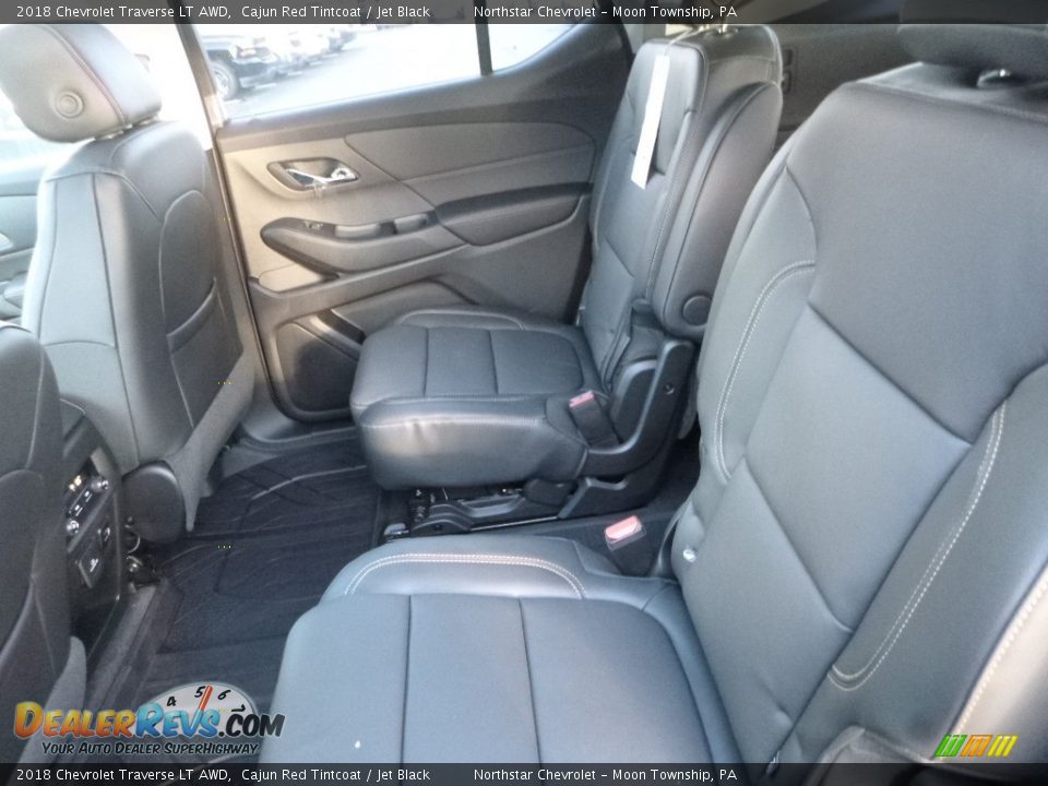2018 Chevrolet Traverse LT AWD Cajun Red Tintcoat / Jet Black Photo #12