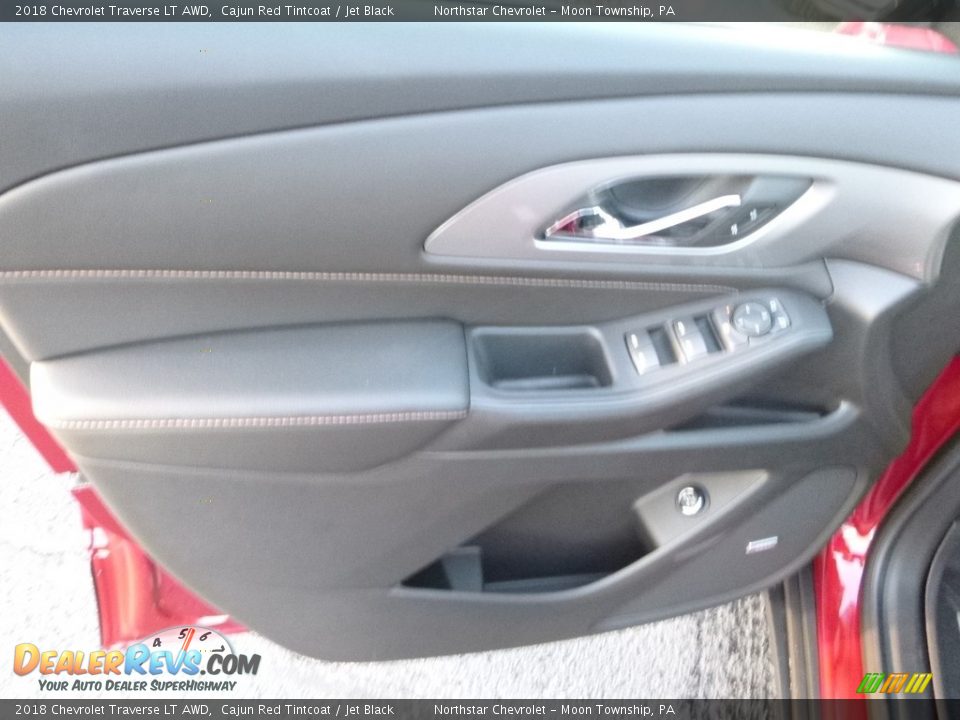 2018 Chevrolet Traverse LT AWD Cajun Red Tintcoat / Jet Black Photo #14