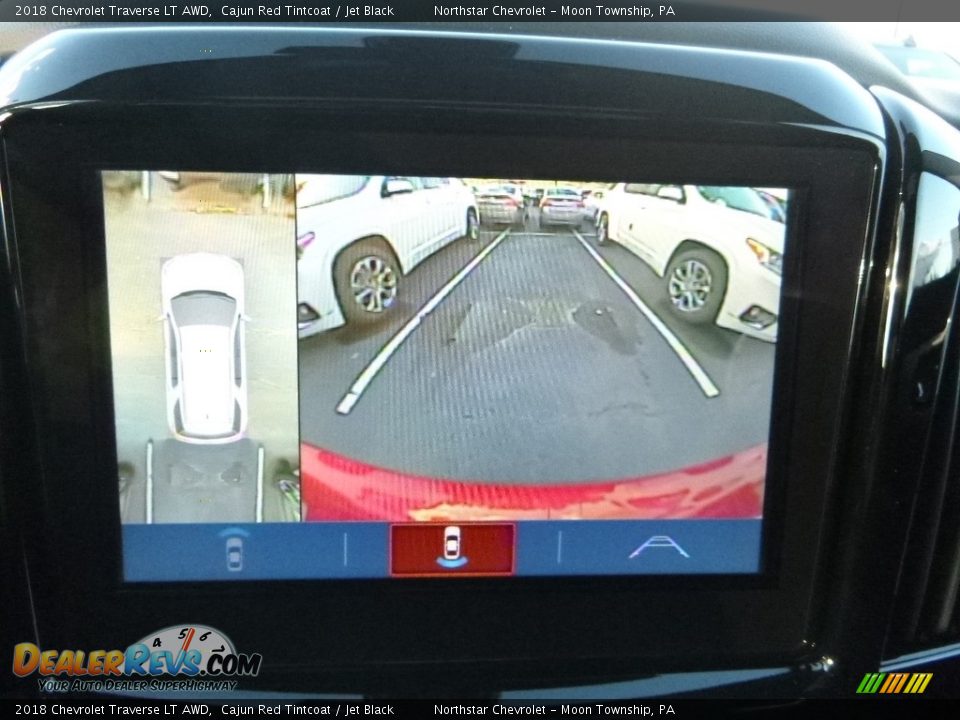 2018 Chevrolet Traverse LT AWD Cajun Red Tintcoat / Jet Black Photo #18