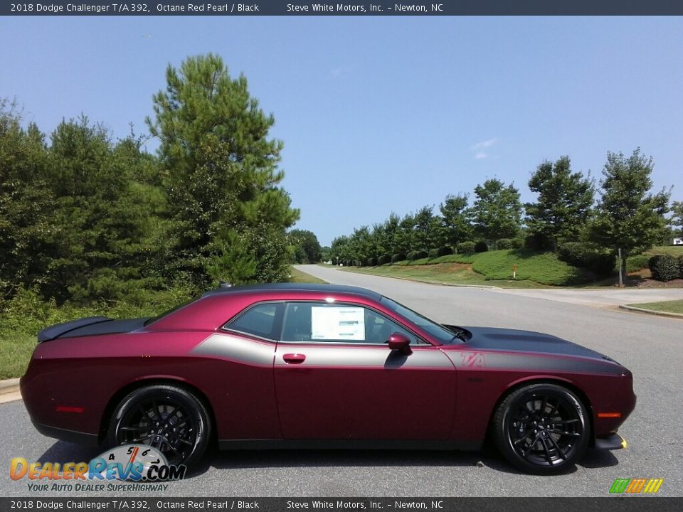 2018 Dodge Challenger T/A 392 Octane Red Pearl / Black Photo #5