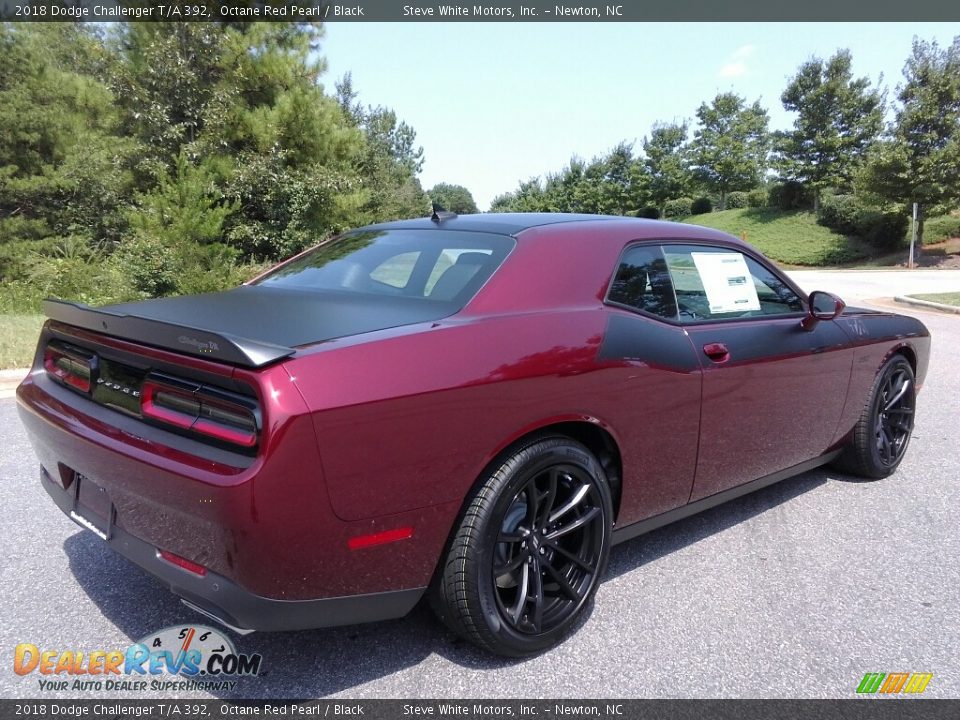 2018 Dodge Challenger T/A 392 Octane Red Pearl / Black Photo #6