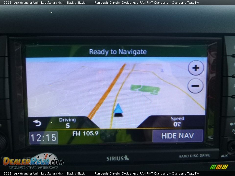 2018 Jeep Wrangler Unlimited Sahara 4x4 Black / Black Photo #17