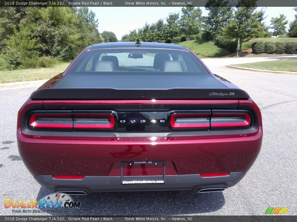 2018 Dodge Challenger T/A 392 Octane Red Pearl / Black Photo #7