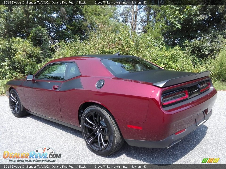 2018 Dodge Challenger T/A 392 Octane Red Pearl / Black Photo #8