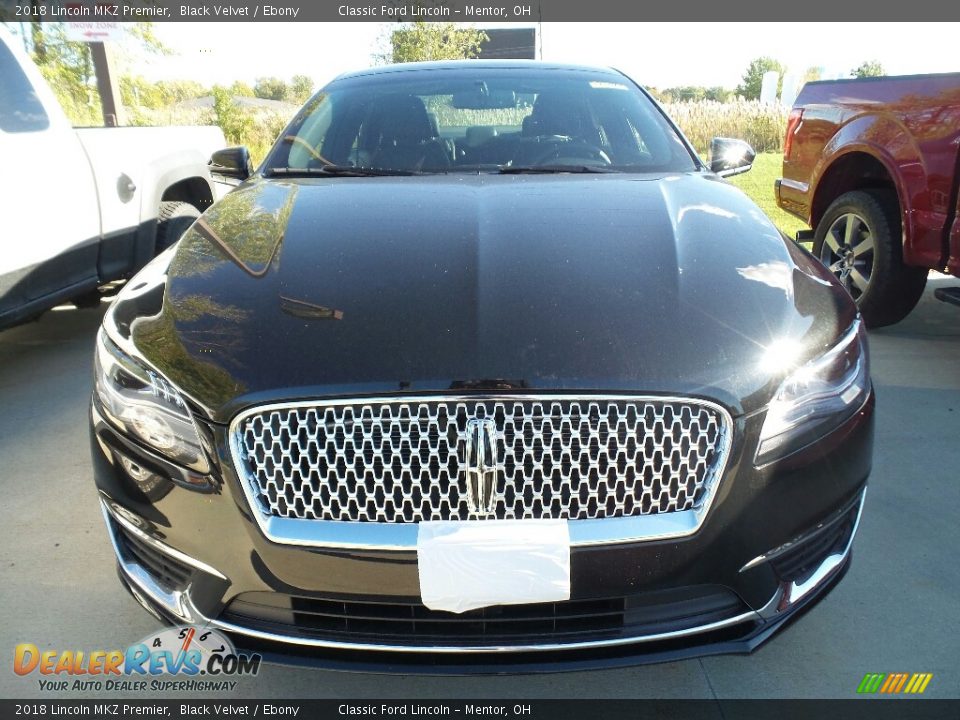 2018 Lincoln MKZ Premier Black Velvet / Ebony Photo #2