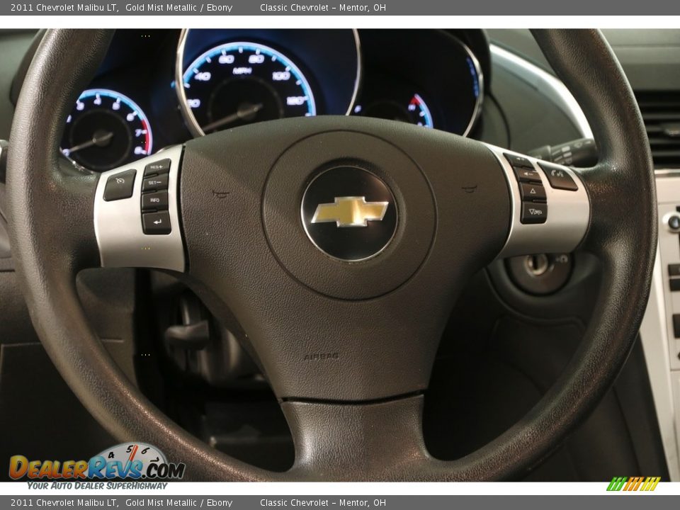 2011 Chevrolet Malibu LT Gold Mist Metallic / Ebony Photo #7
