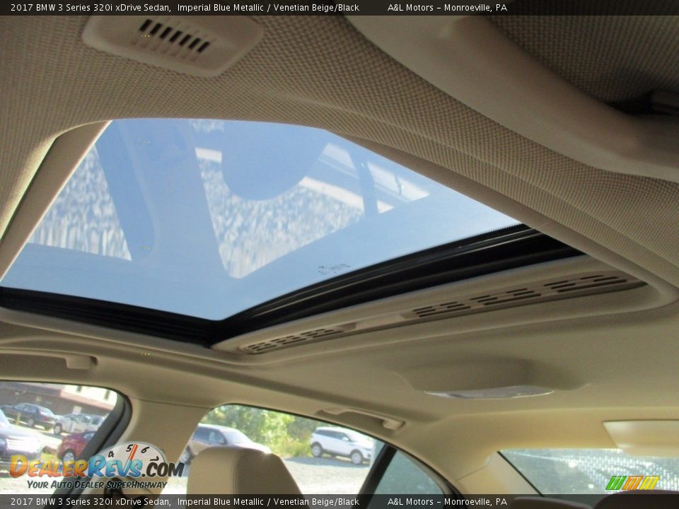 2017 BMW 3 Series 320i xDrive Sedan Imperial Blue Metallic / Venetian Beige/Black Photo #10