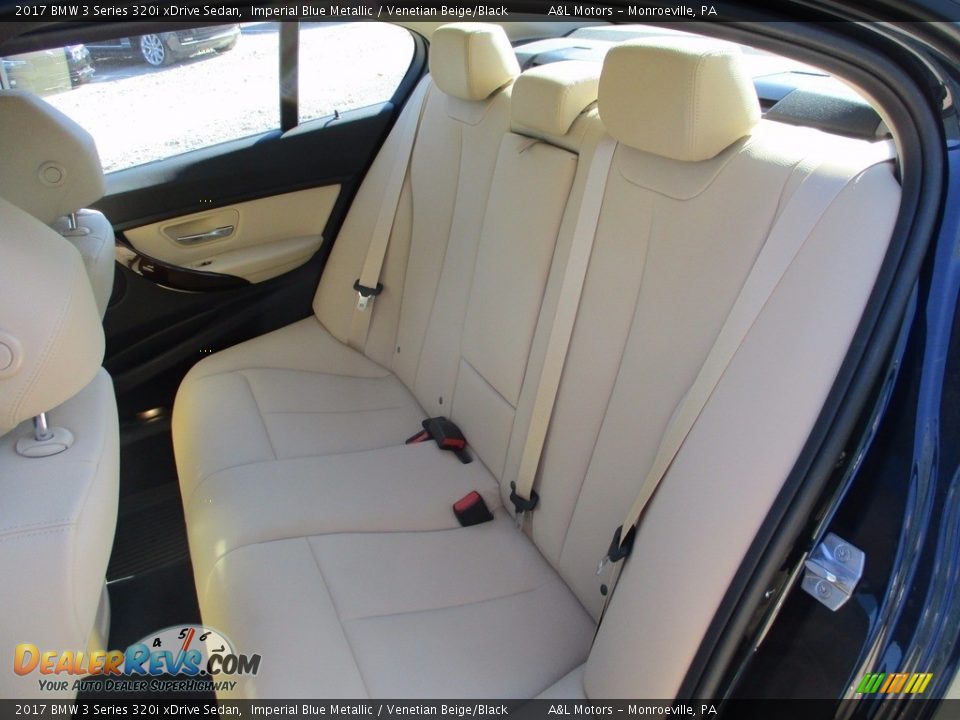 2017 BMW 3 Series 320i xDrive Sedan Imperial Blue Metallic / Venetian Beige/Black Photo #13