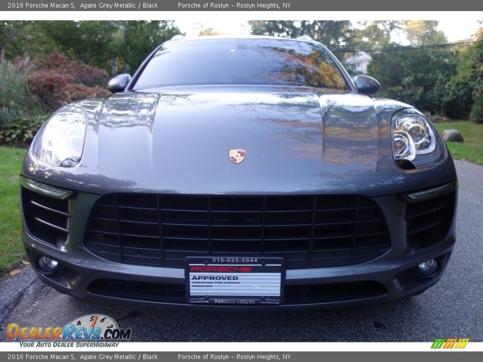 2016 Porsche Macan S Agate Grey Metallic / Black Photo #2