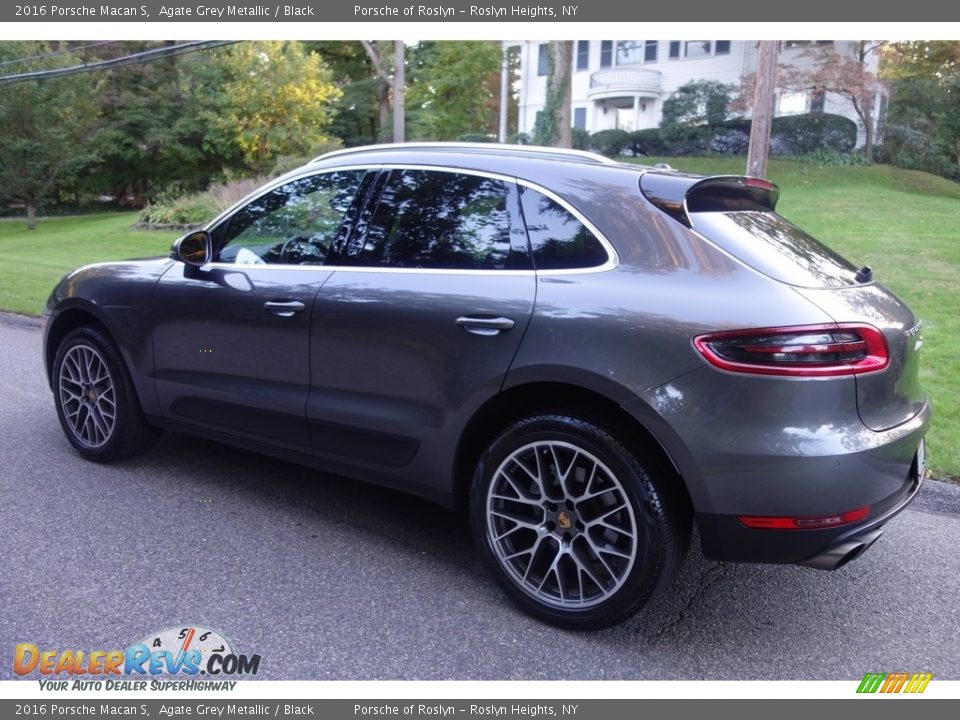 2016 Porsche Macan S Agate Grey Metallic / Black Photo #4
