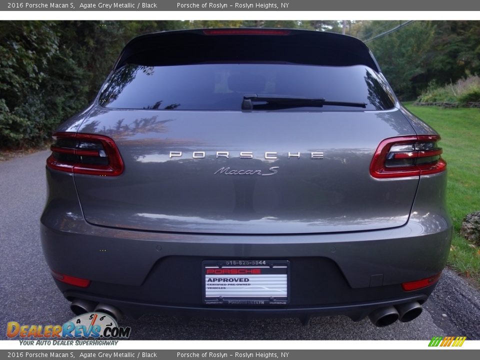 2016 Porsche Macan S Agate Grey Metallic / Black Photo #5