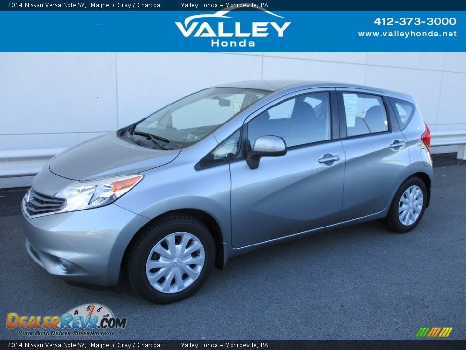 2014 Nissan Versa Note SV Magnetic Gray / Charcoal Photo #1