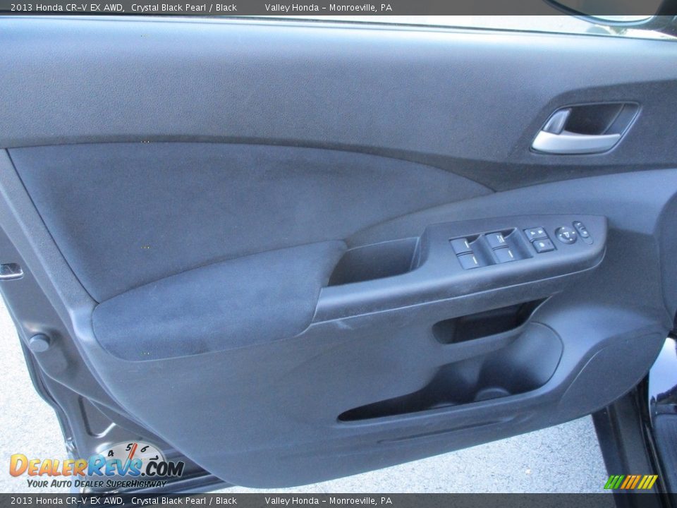 2013 Honda CR-V EX AWD Crystal Black Pearl / Black Photo #10