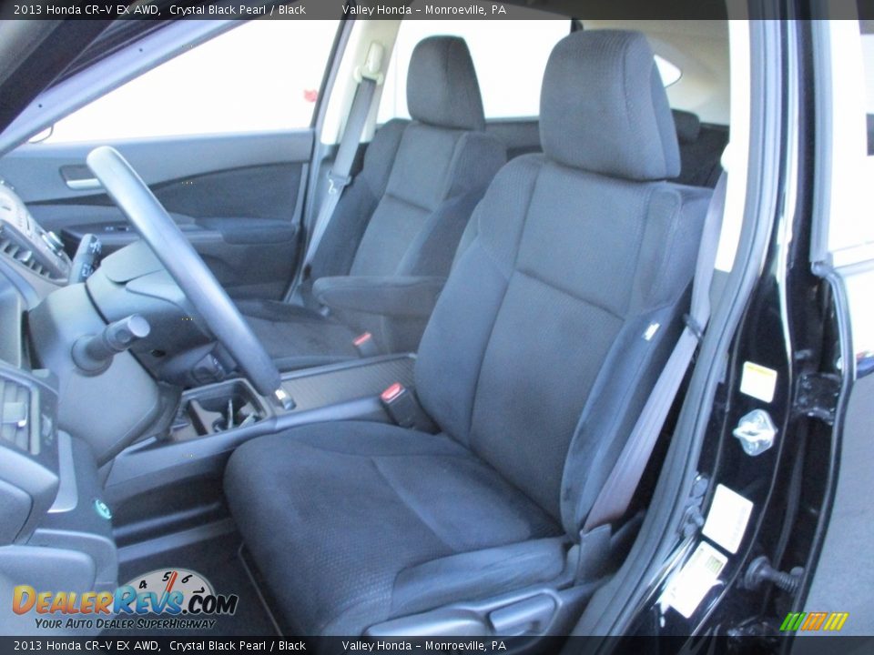 2013 Honda CR-V EX AWD Crystal Black Pearl / Black Photo #12