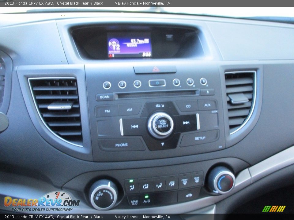 2013 Honda CR-V EX AWD Crystal Black Pearl / Black Photo #16