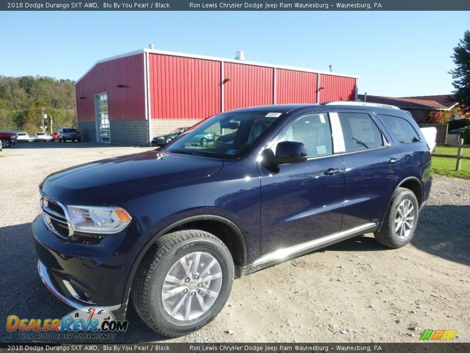 2018 Dodge Durango SXT AWD Blu By You Pearl / Black Photo #1