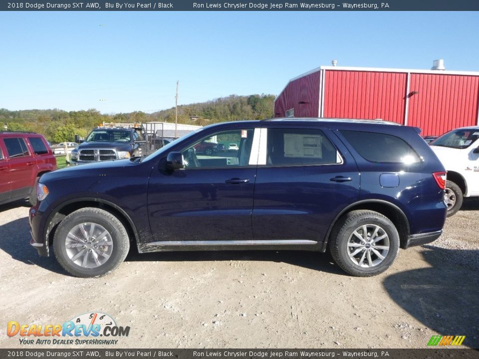 2018 Dodge Durango SXT AWD Blu By You Pearl / Black Photo #2