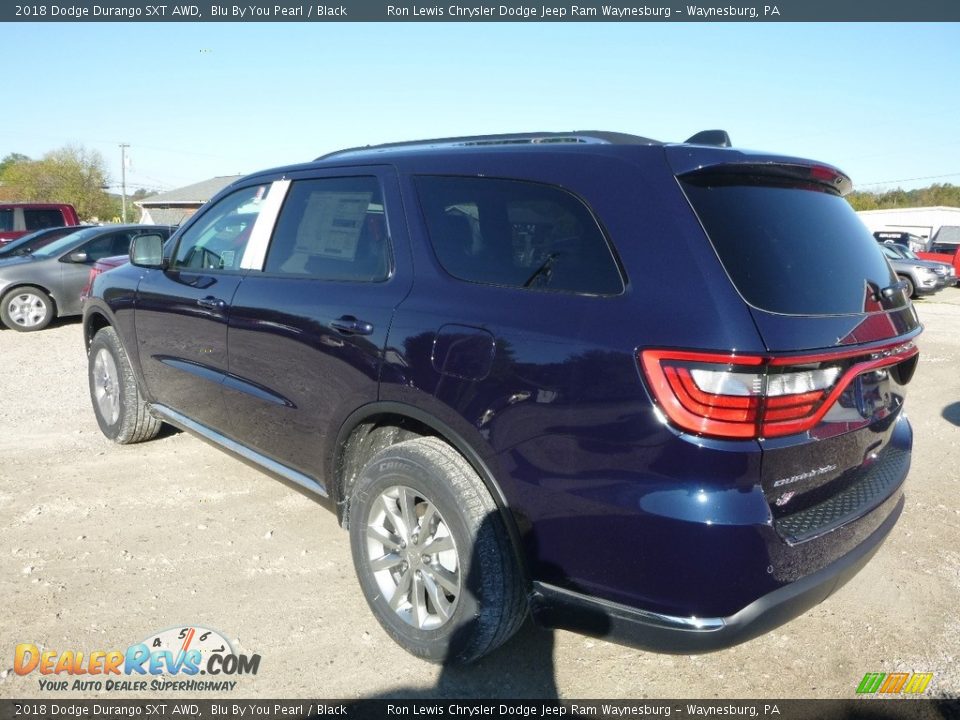 2018 Dodge Durango SXT AWD Blu By You Pearl / Black Photo #3