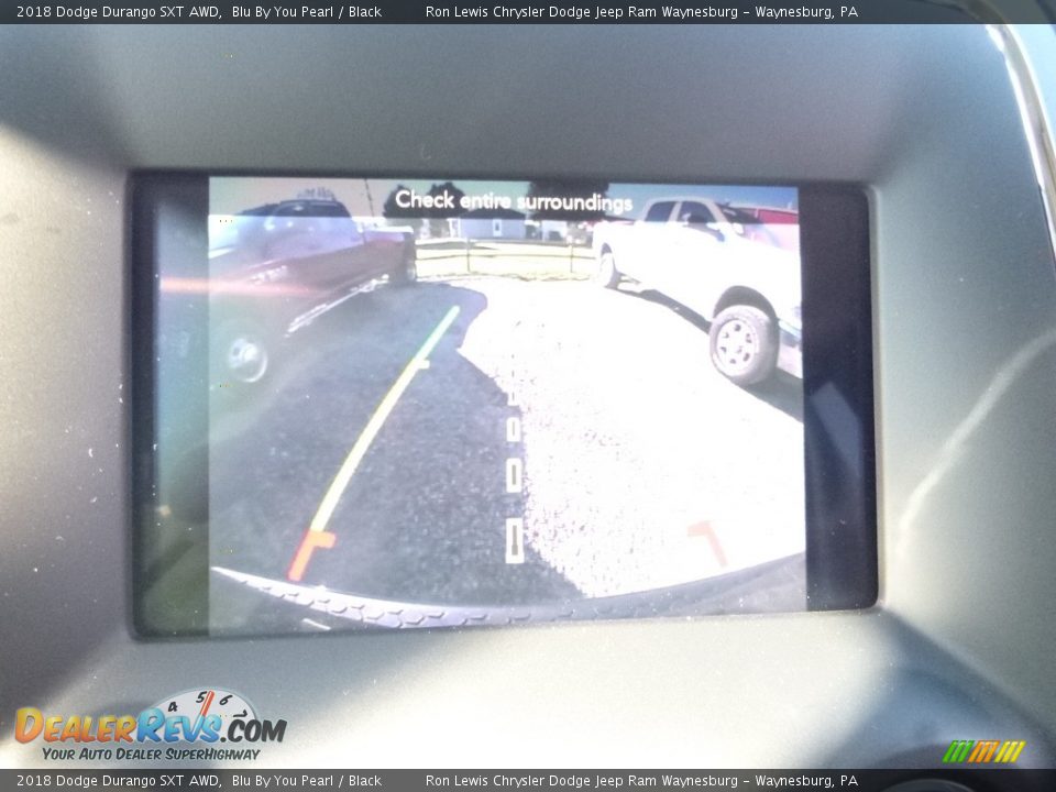 2018 Dodge Durango SXT AWD Blu By You Pearl / Black Photo #18