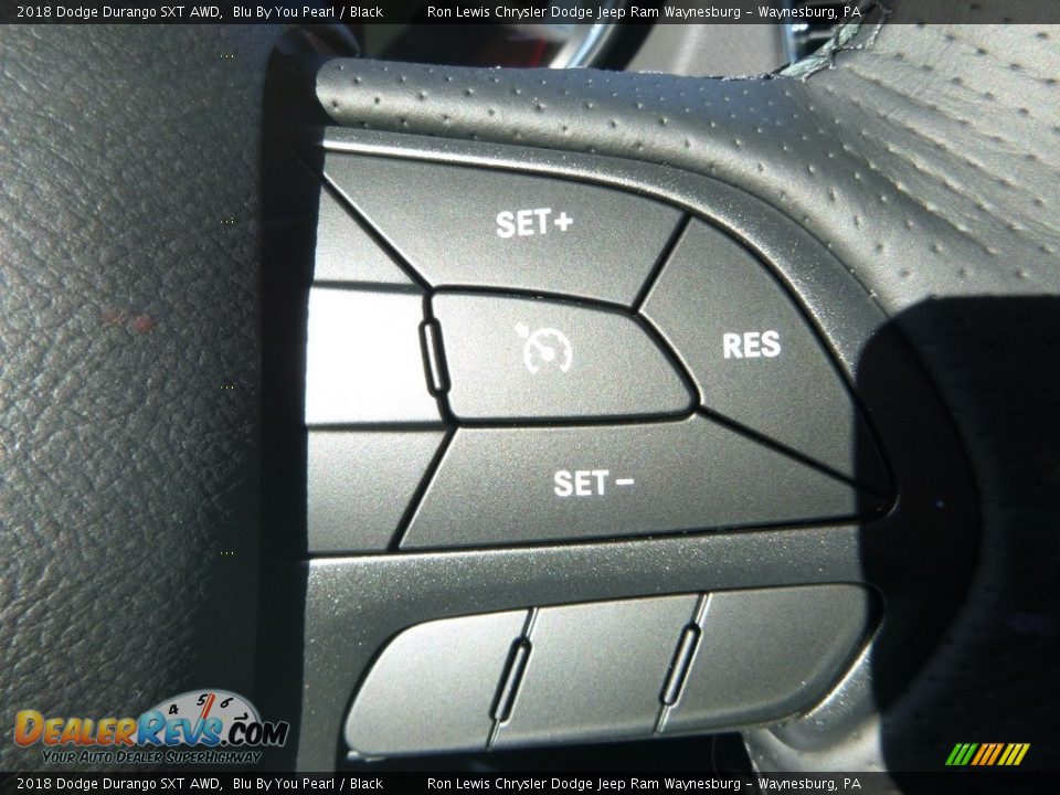 2018 Dodge Durango SXT AWD Blu By You Pearl / Black Photo #19