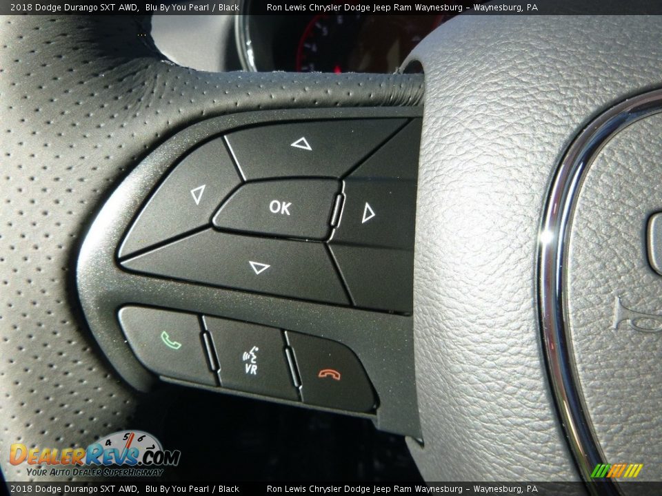 2018 Dodge Durango SXT AWD Blu By You Pearl / Black Photo #20