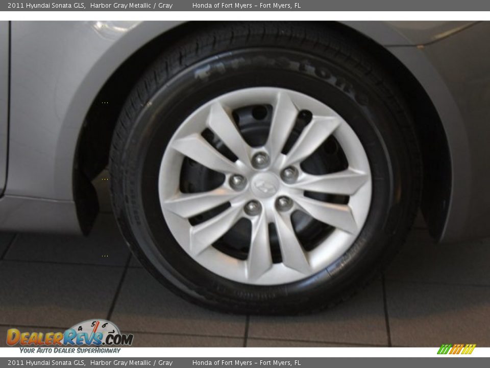 2011 Hyundai Sonata GLS Harbor Gray Metallic / Gray Photo #8