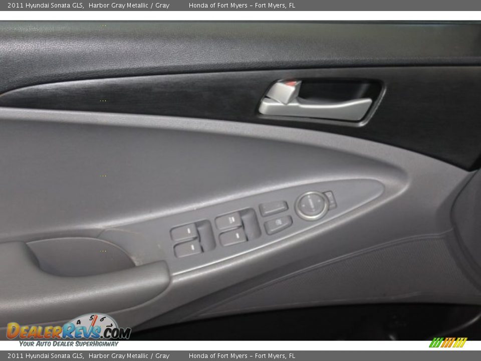2011 Hyundai Sonata GLS Harbor Gray Metallic / Gray Photo #9