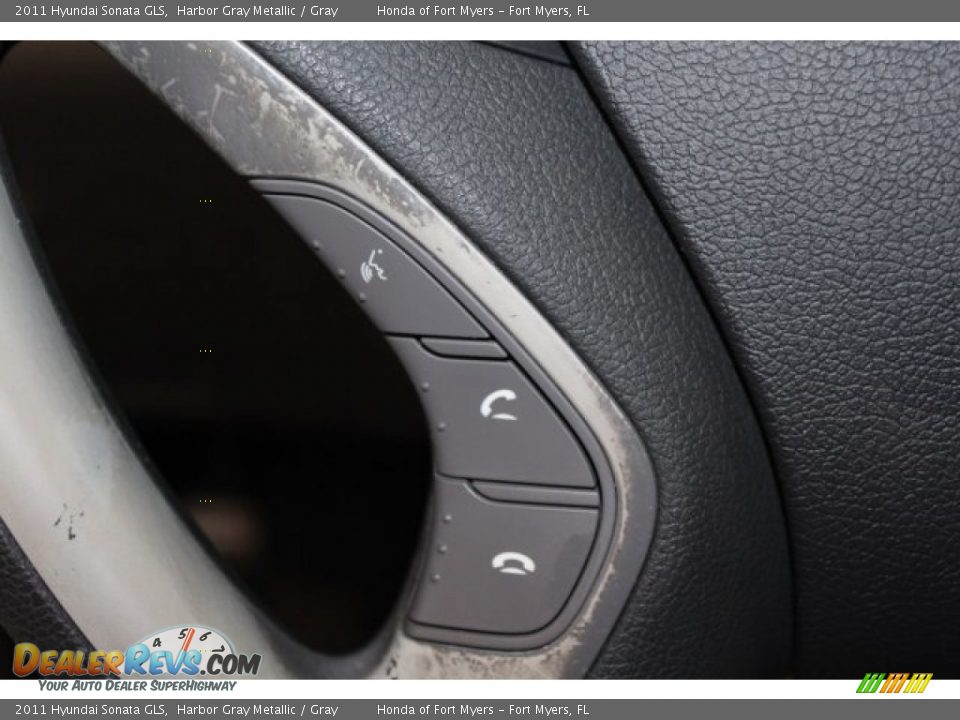 2011 Hyundai Sonata GLS Harbor Gray Metallic / Gray Photo #15