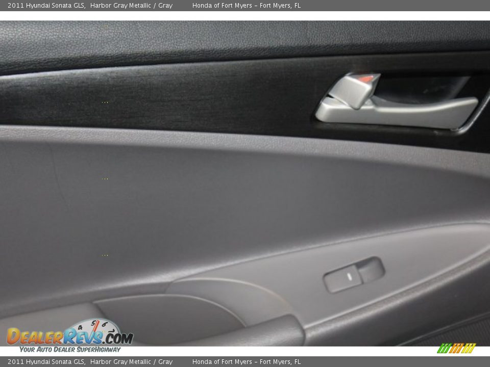 2011 Hyundai Sonata GLS Harbor Gray Metallic / Gray Photo #21