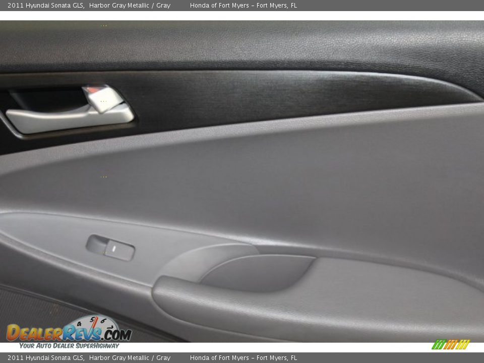 2011 Hyundai Sonata GLS Harbor Gray Metallic / Gray Photo #24