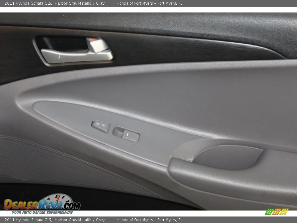 2011 Hyundai Sonata GLS Harbor Gray Metallic / Gray Photo #25