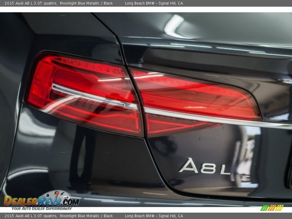 2015 Audi A8 L 3.0T quattro Moonlight Blue Metallic / Black Photo #19