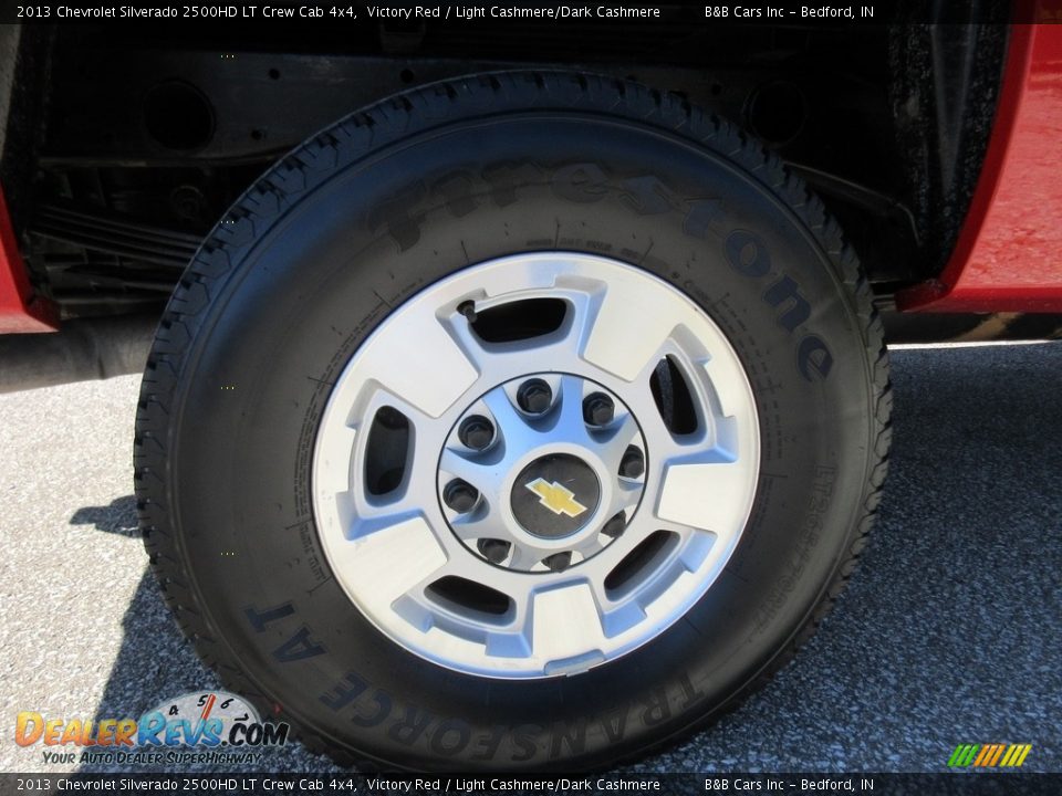 2013 Chevrolet Silverado 2500HD LT Crew Cab 4x4 Victory Red / Light Cashmere/Dark Cashmere Photo #9