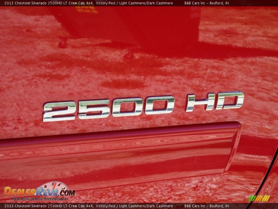 2013 Chevrolet Silverado 2500HD LT Crew Cab 4x4 Victory Red / Light Cashmere/Dark Cashmere Photo #11