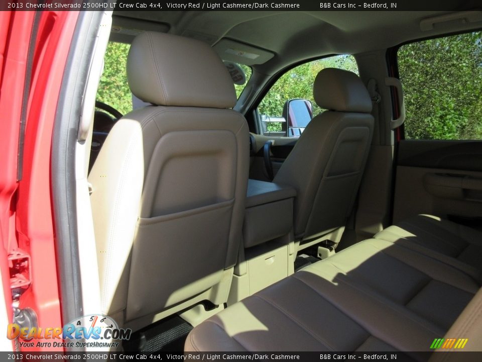2013 Chevrolet Silverado 2500HD LT Crew Cab 4x4 Victory Red / Light Cashmere/Dark Cashmere Photo #22