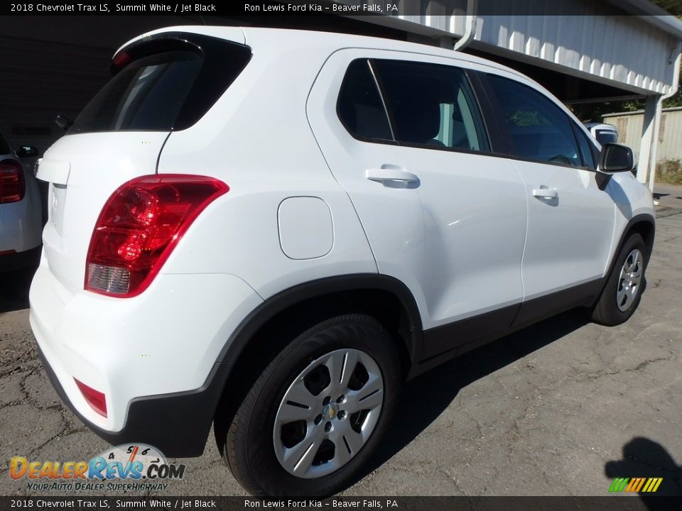 2018 Chevrolet Trax LS Summit White / Jet Black Photo #2