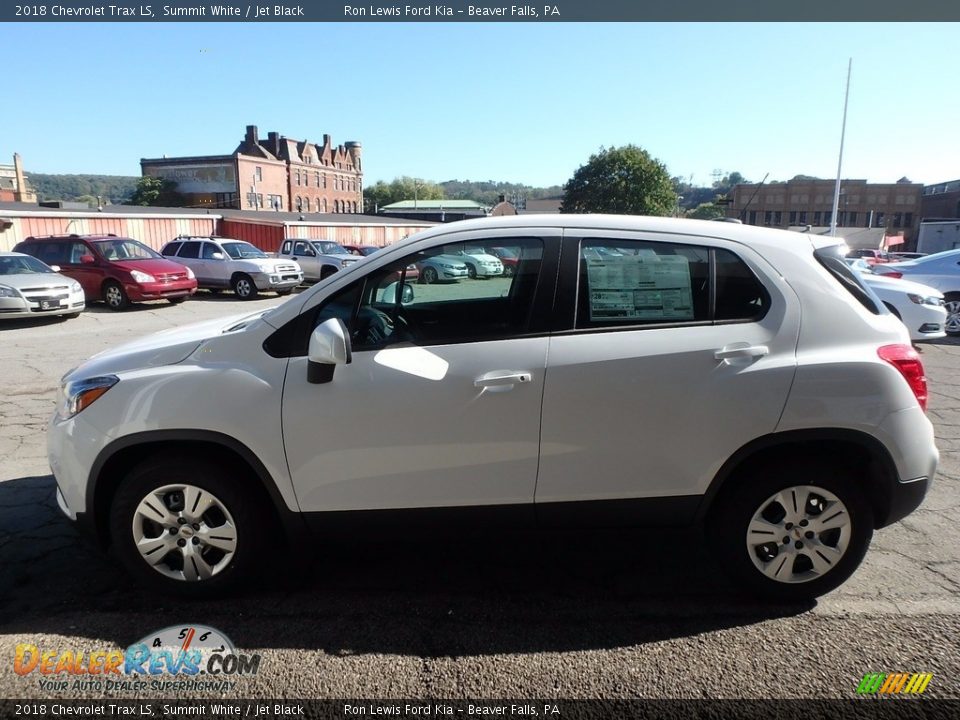 2018 Chevrolet Trax LS Summit White / Jet Black Photo #6