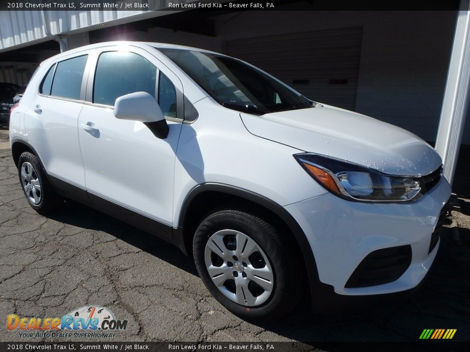 2018 Chevrolet Trax LS Summit White / Jet Black Photo #9