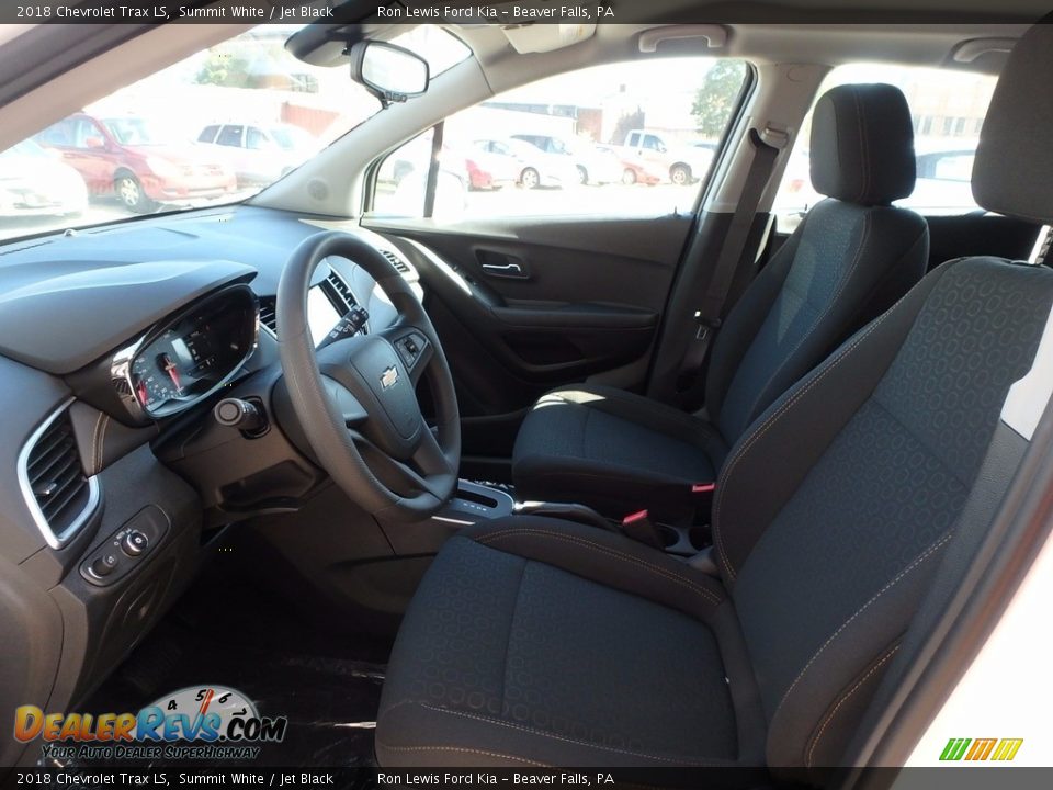 2018 Chevrolet Trax LS Summit White / Jet Black Photo #11