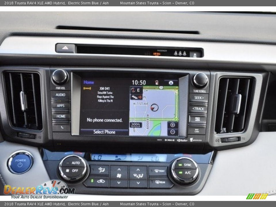 Navigation of 2018 Toyota RAV4 XLE AWD Hybrid Photo #6