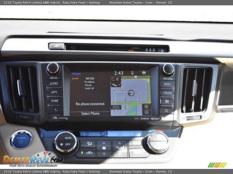 Navigation of 2018 Toyota RAV4 Limited AWD Hybrid Photo #6