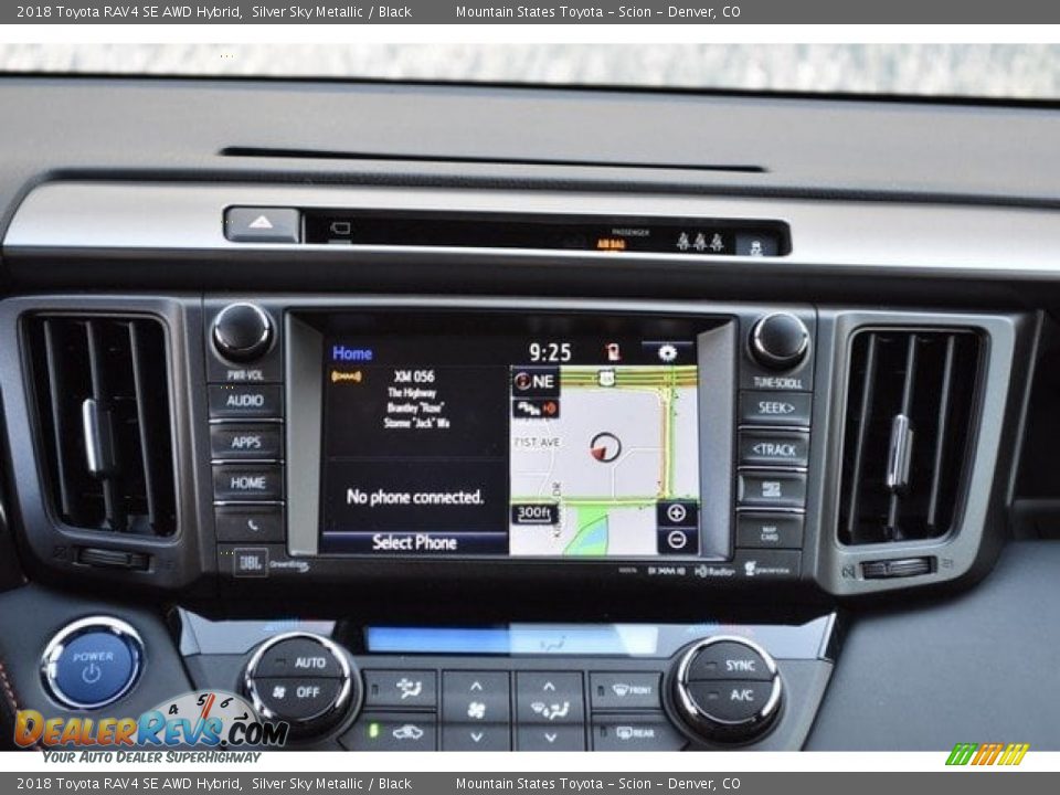 Navigation of 2018 Toyota RAV4 SE AWD Hybrid Photo #6