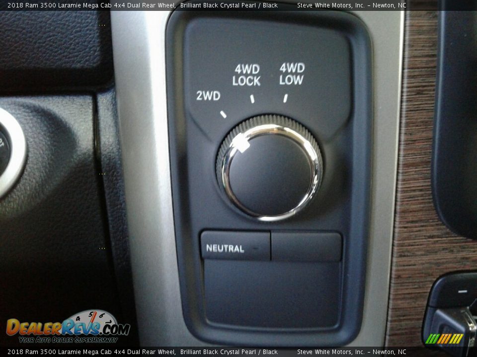 Controls of 2018 Ram 3500 Laramie Mega Cab 4x4 Dual Rear Wheel Photo #25