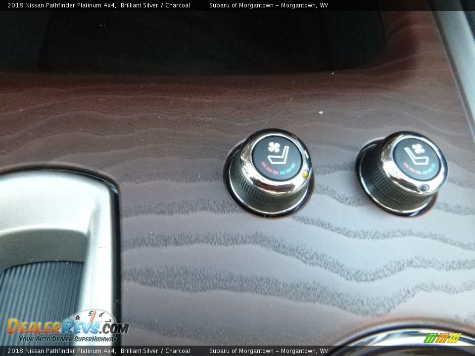 2018 Nissan Pathfinder Platinum 4x4 Brilliant Silver / Charcoal Photo #22