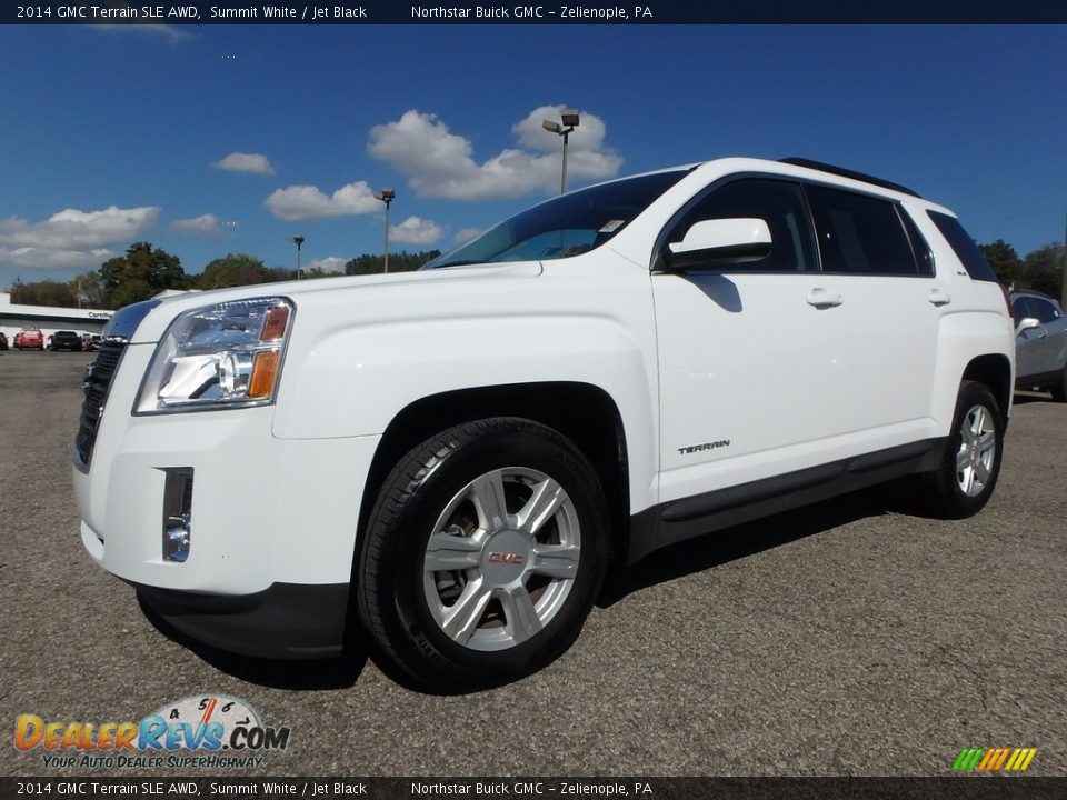 2014 GMC Terrain SLE AWD Summit White / Jet Black Photo #1