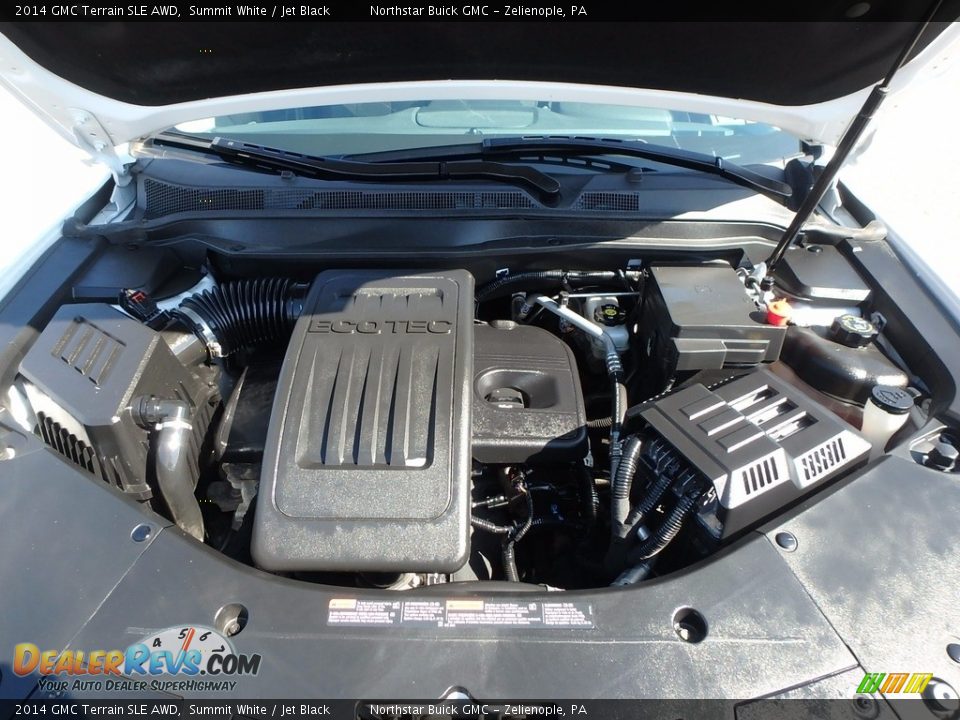 2014 GMC Terrain SLE AWD Summit White / Jet Black Photo #3