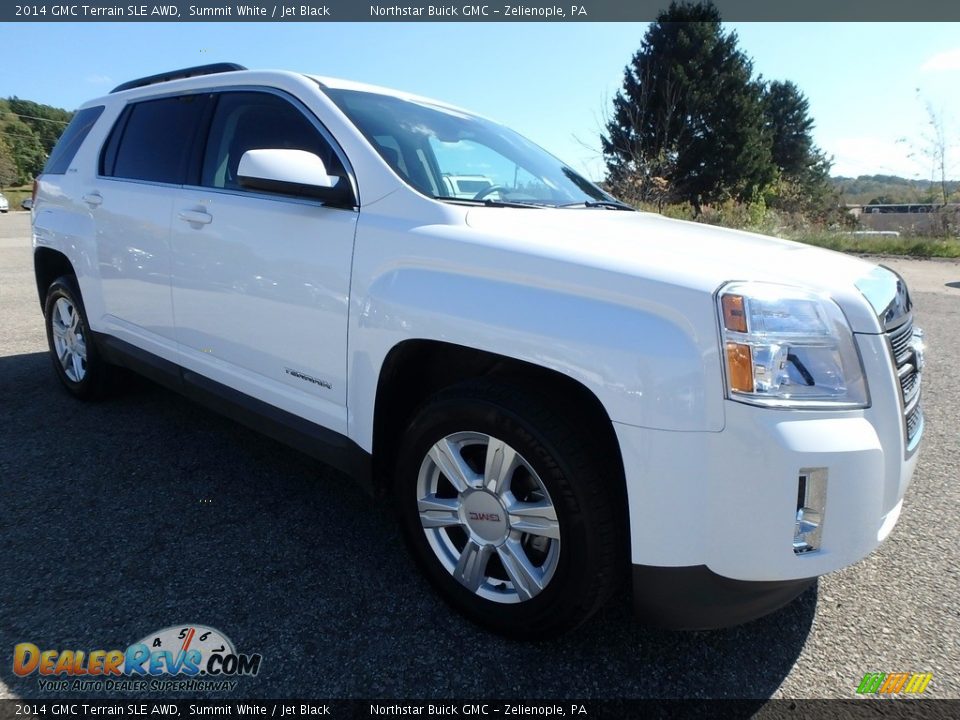 2014 GMC Terrain SLE AWD Summit White / Jet Black Photo #4