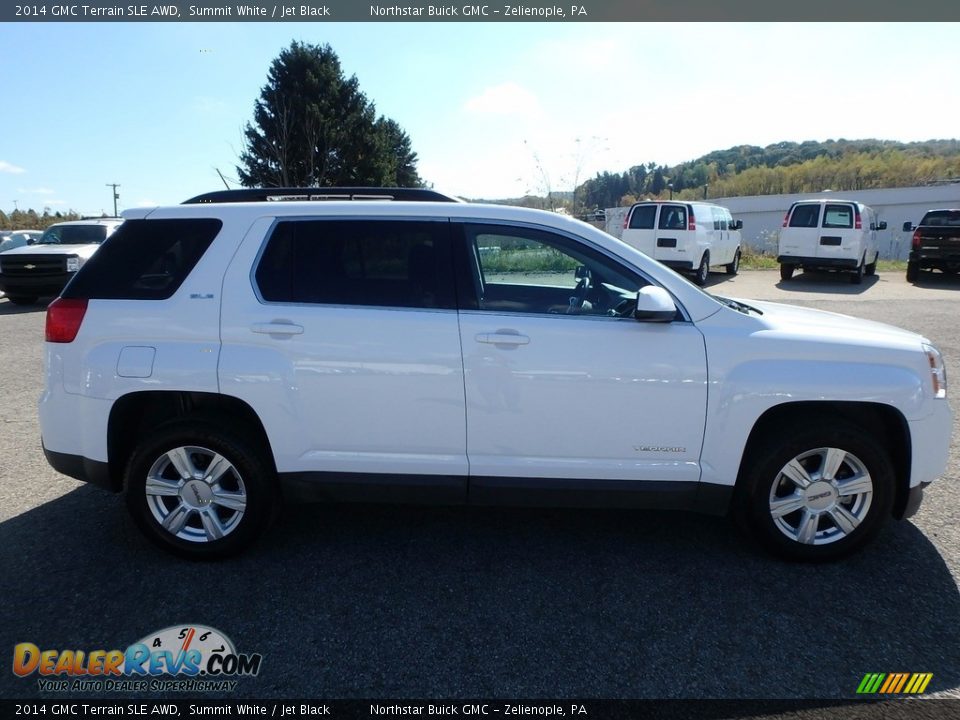 2014 GMC Terrain SLE AWD Summit White / Jet Black Photo #5