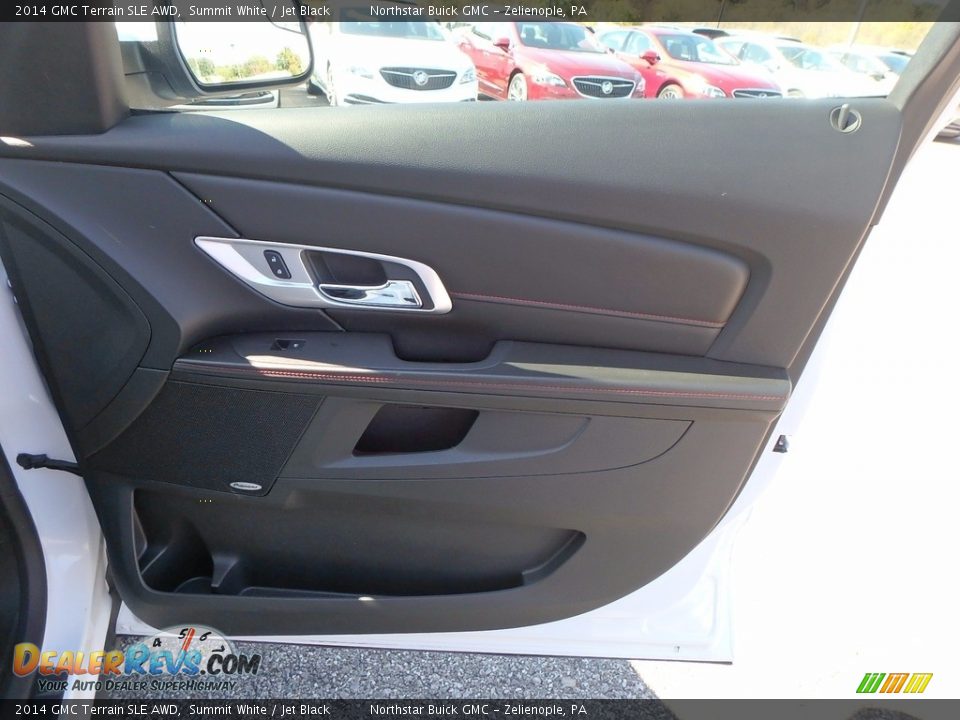2014 GMC Terrain SLE AWD Summit White / Jet Black Photo #6