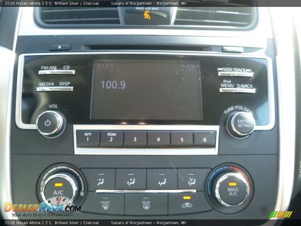 Audio System of 2018 Nissan Altima 2.5 S Photo #17
